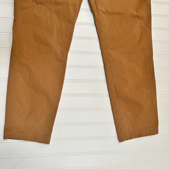 Veronica Beard Size 4 Mahary Khaki Paperbag High Rise Pants Tie Belt *Read - Picture 5 of 15
